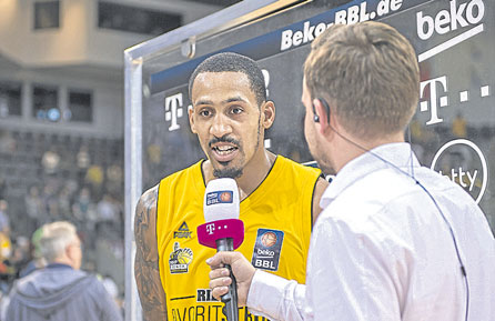 14 Basketball im TV Beko BBL ALLSTAR Game live und kostenfrei: Telekom Basketball feiert gelungenen Start mit 4 Abonnenten Gelungener Start für Telekom Basketball.