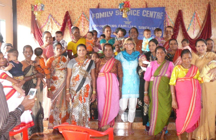 Programm zur Betreuung von Frauen vor und nach der Schwangerschaft, Familienplanung Seit einem Jahr unterstützt Chance auf Leben in Uttan, einem kleinen Fischerdorf zwei Stunden nördlich von Mumbai,
