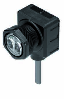 Lichttaster, Reflexislichtschranken, Einweglichtschranken Diffuse sensors, retroreflective sensors, through beam sensors Geringe Einbautiefe Stecker M12 oder Kabelausführung Empfindlichkeit