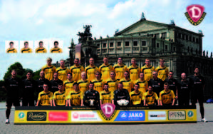 IN JENA ZU GAST Ein schlafender Riese Dynamo Dresden darf vom Zweitliga-Aufstieg träumen Seit der Wende bestritt Dynamo Dresden 140 Bundesligaspiele sowie 68 Begegnungen in Liga zwei.