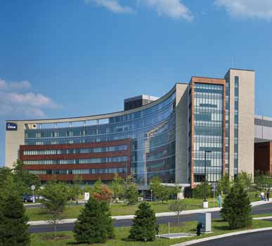 Die Aufgabe: beste medizinische Versorgung ein Leben lang Ein Beispiel: das von Turner gebaute Virtua Voorhees Replacement Hospital in New Jersey.
