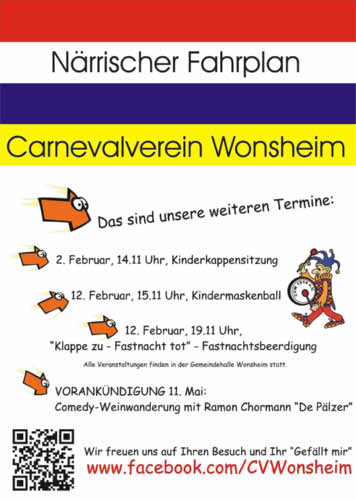 Wöllstein - 3 - Ausgabe 5/2013 Herzlich willkommen zum Wöllsteiner Rosenmontagsumzug 11. Februar 2013-14.