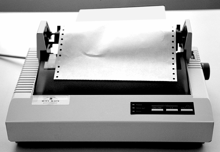 Computer Hardware Nadeldrucker Tintenstrahldrucker Laserdrucker 4.2.6.1 Nadeldrucker sind (genauso wie Tintenstrahldrucker) Matrixdrucker.
