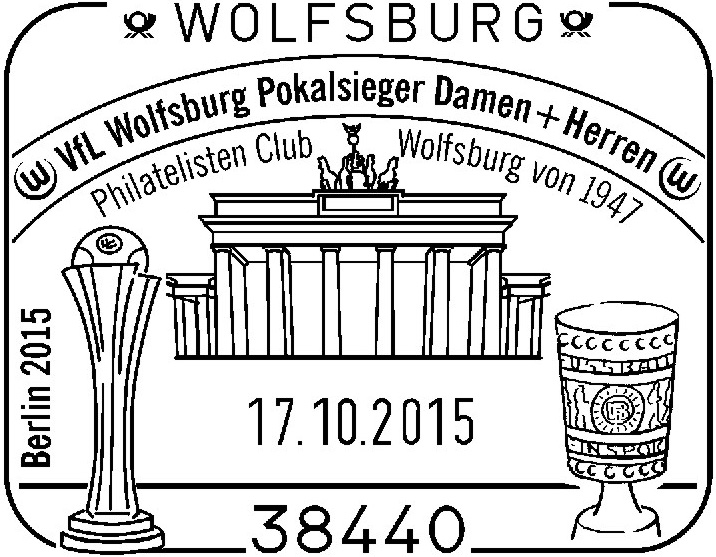 14055 BERLIN - 17.10.2015 Stempelnr.