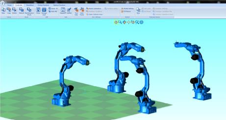 Integration von MotoVRC MotoVRC 2015 PC basiertes Softwaretool zur virtuellen Roboter Offline Simulation Vorteile Möglichkeit Roboterbewegungen und das SPS Programm in einer virtuellen Umgebung zu