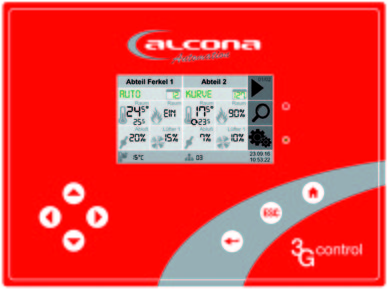Funktionen Mit dem neuen 3G control Klimacomputer steht Ihnen eine Vielzahl von Funktionen bereit, wie z. B.