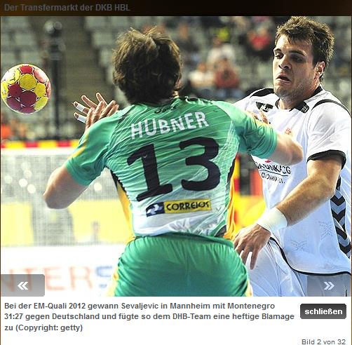 Handball / DKB Handball-Bundesliga Hannover greift sich