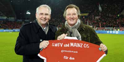 Vermischtes SWFV und Mainz 05 gemeinsam für den Amateurfußball Stimmung, Spannung, Dramatik, Jubel jeder Fußballer träumt von der Atmosphäre in einem Bundesligastadion!