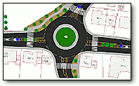 Straßendesign Plangestaltung PlanzV90 Längs- und Quermarkierungen Sperrflächen Hochwertige Plangestaltung Für überzeugende Präsentationen ist vor allem eine ansprechende und qualitativ hochwertige