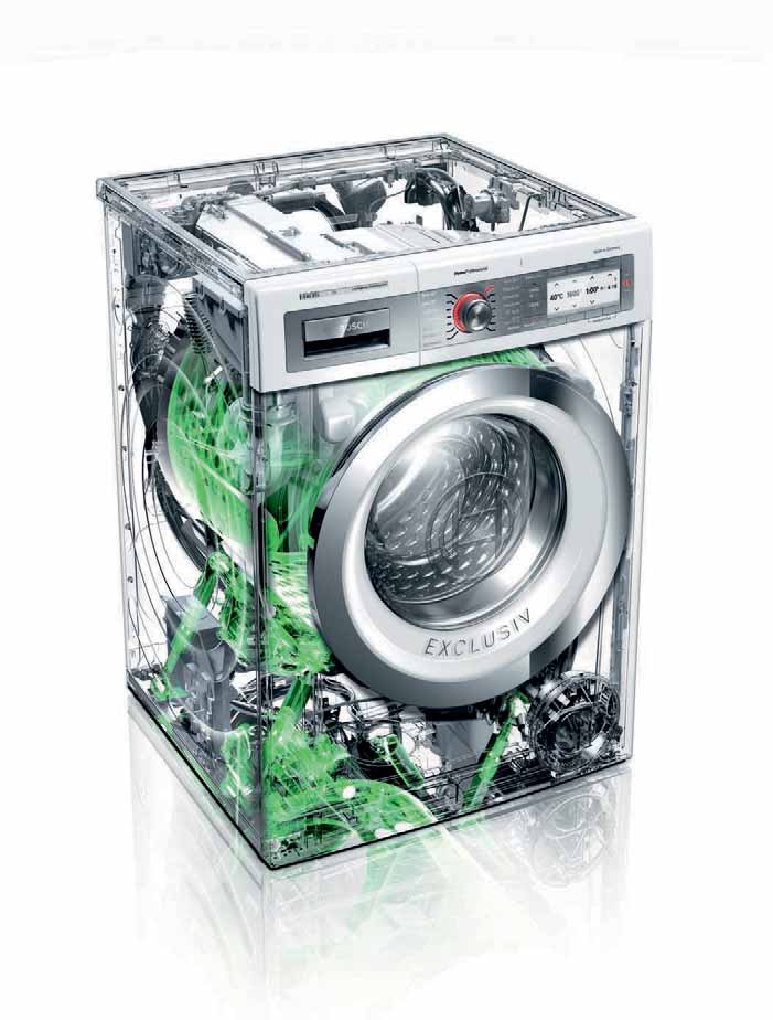 8 Waschen Ausstattungsübersicht Endlich eine Waschmaschine, die automatisch alles richtig macht.