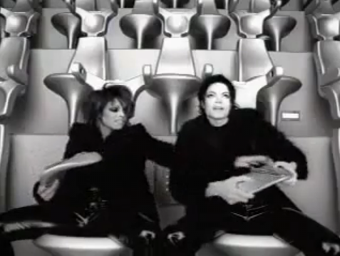 Entwicklung des Musikvideos 90er Jahre Michael Jackson Black or white Michael und Janet Jackson