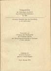 Zur Schweinehaltung einschl. Erkrankungen der Schweine in den Grafschaften in den Jahren 1562-1837 Hannover, 1967 (Diss.), 213 Seiten Lange, A.
