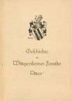 Stammtafel. Geschichte der Hartnack (Harteneck) insbesondere des Basdorfer Stammes 1941, 21 Tafeln Hartnack, K.