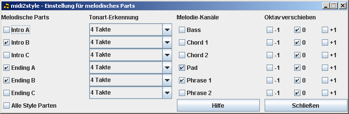 Schließen sie das Fenster. Schritt 8. Wählen sie das Menu Einstellungen und klicken sie auf Tempo Einstellungen. Wir fügen bei Endung A und Ending B ein Ritardando ein.