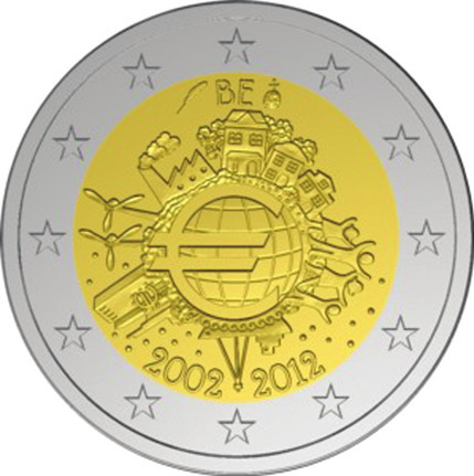 C 17/10 Neue nationale Seiten der für den Umlauf bestimmten 2-Euro-Gedenkmünzen, die von den Mitgliedstaaten des Euro-Währungsgebiets anlässlich des zehnten Jahrestags der Einführung des Euro