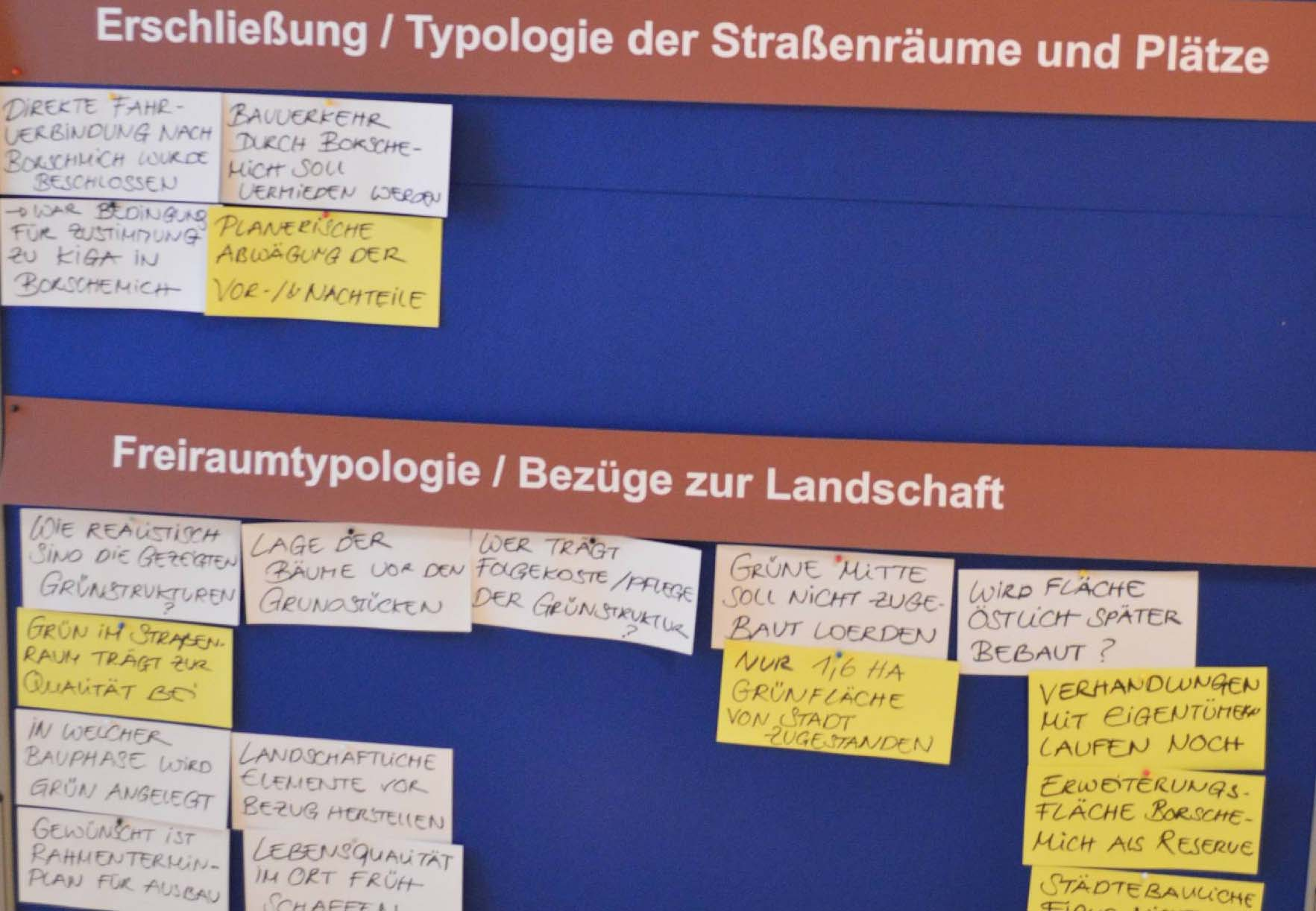 Ergebnisse der einzelnen Orte (Auszug) - Kuckum Sind auch sehr kleine Grundstücke (Bsp. 250m²) geplant?