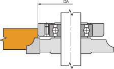 Messerköpfe / Fräser > Standardwerkzeuge für Türen 951-1 S Kugellager-Anlaufring-Set Zum Fräsen von geschwungenen Profilen Kugellager mit Sicherungsschrauben