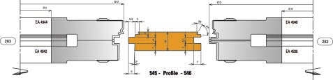 Minizinken / Hobelwerk > Hobelwerk MEC 280 Parkett-Fräsergarnitur Tragkörper aus Stahl 2-teilig Durch Zwischenringe verstellbar HW-Wendeplatten Herstellung von Parkett-Profilen bei Hartholz Profil