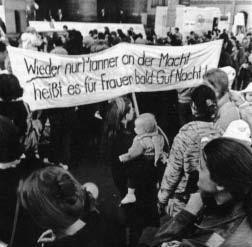 der»interessengruppe Frauen«beim Kulturbund der Tech ni schen Uni ver - sität am 20. September 1989.
