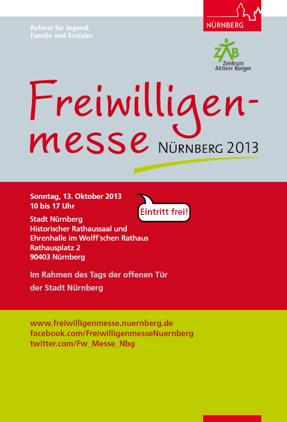 Publikationen zur Freiwilligenmesse