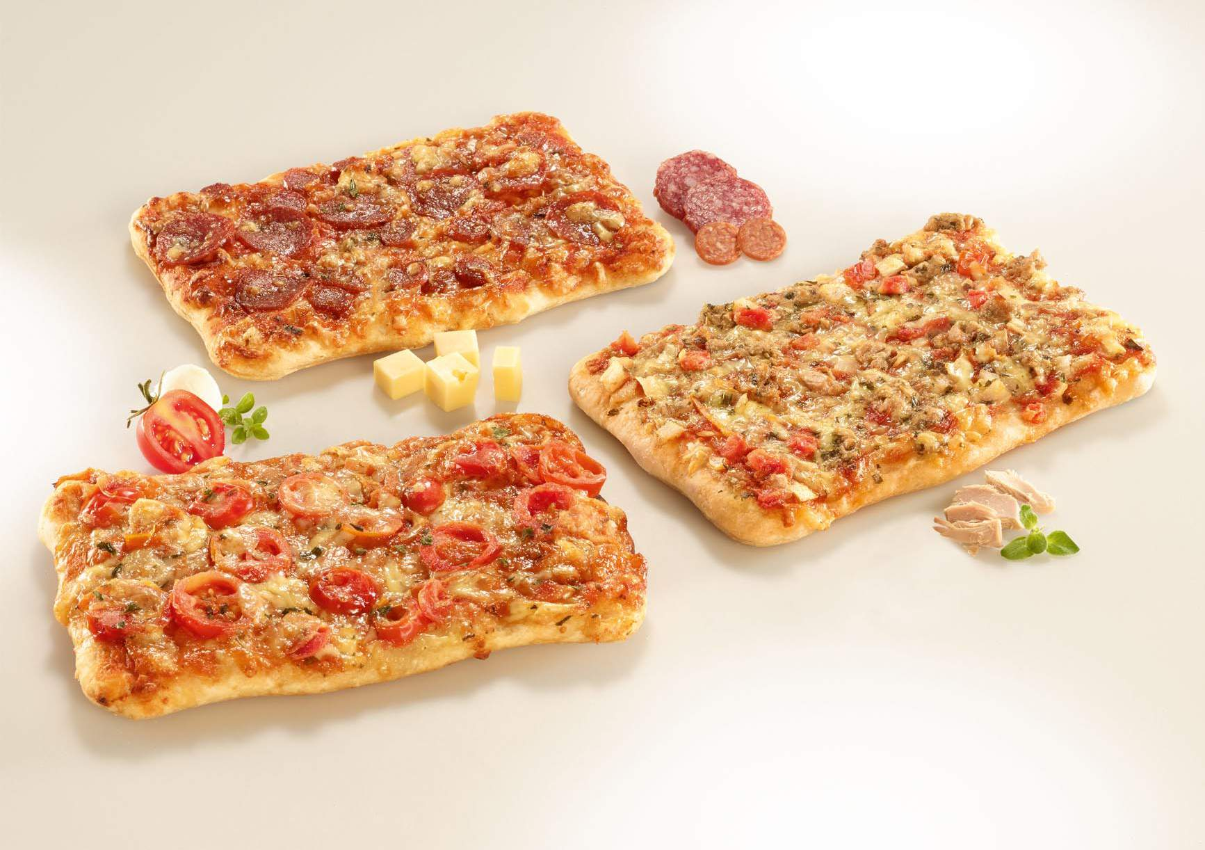 Pizzen Pizzas Unwiderstehlicher Geschmack und