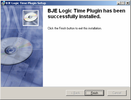 Abb. 8: Import des Anwendungsprogramms Logik Zeit 254 EA Teil 5 Der letzte Dialog BJE Logic Time Plugin bestätigt die erfolgreiche Installation.