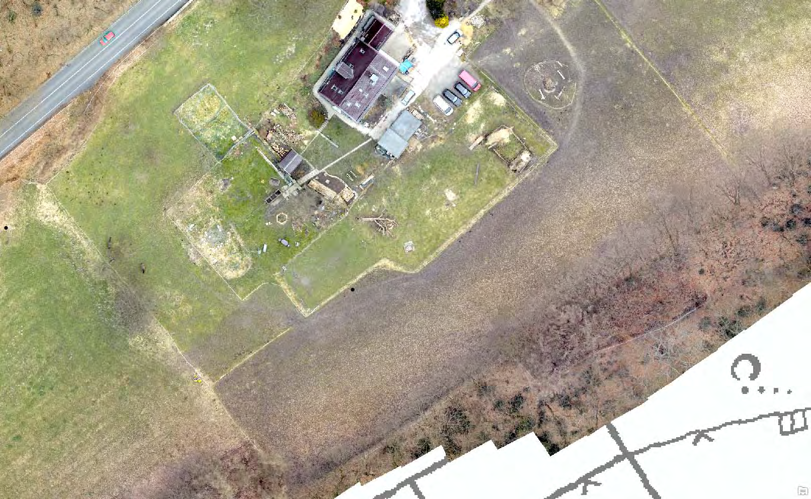 Geomonitoring bei RAG Altbergbau: Aero- & UAV Photogrammetrie, ALS UAV - Luftbildaufnahmen mit einer