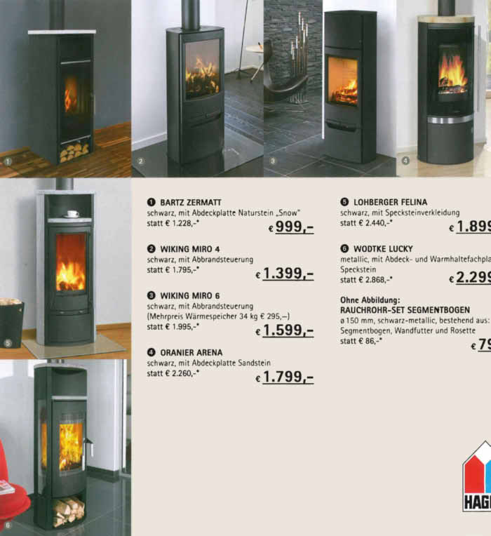 Franzburg-Richtenberg 20 Nr. 10/2014 Kaminöfen Genießen Sie die wohlige Wärme eines knisternden Feuers! 11. und 12.