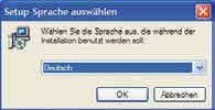 Deutsch 07 I 062 D Installation des Thermotransferdruckers MG2 bei Windows XP (SP2) Legen Sie die CD in den Computer ein. Warte Sie ein paar Sekunden, die Installation startet automatisch.