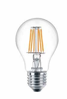 Büro und Gänge Büro und Gänge Energiesparen im Vintage-Stil Markenqualität zum Einstiegspreis Classic LEDbulb CorePro LEDbulb Klare LED-Lampen im Classic-Look: Traditionellen Glühlampen zum