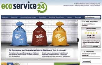 Erweiterung des Dienstleistungsangebotes Interseroh startet bundesweites Entsorgungsportal www.ecoservice24.