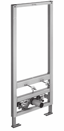 Montagemodule - Dusche / Bidet Produktgruppe 28 SCHELL Dusche-Montagemodul LINUS Für Duschen mit Duschkopf Montagemodul für Ständerwand- oder Vorwandmontage Selbsttragender Profil-Stahlrahmen mit