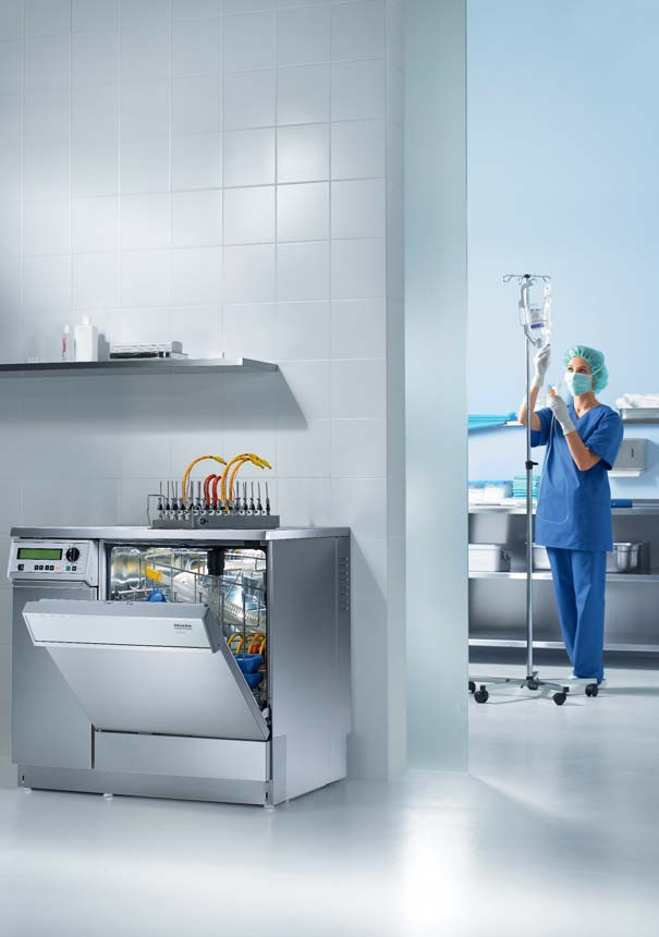 Reinigungs- und Desinfektionsautomaten G 7892 G 7836 CD Hygiene Sicherheit