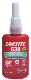 Kleb-, Dicht- und Schmierstoffe 9/7 LOCTITE Fügen von Welle-Nabe-Verbindungen LOCTITE 603 öltolerant Wird zum Kleben von zylindrischen Fügeteilen eingesetzt, besonders für Sinterlager und