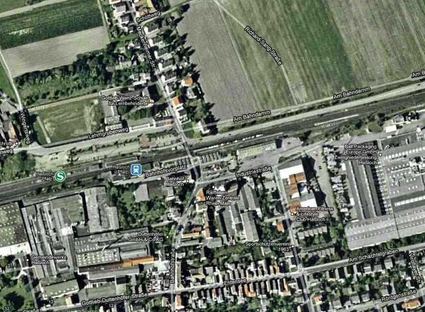 zum Bebauungsplan Zwischen Industriestraße und Entensee, Teilplan 1 Gemeinde Haßloch (Rheinland Pfalz) Projekt: 961/3 04.