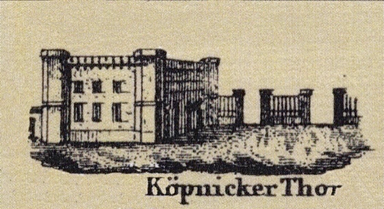 Tor 13 Das Köpenicker Tor 1847 (Baujahr 1847) 1847 wurde das Neue Köpenicker Tor errichtet. Es befand sich an der Stelle des heutigen Lausitzer Platzes.