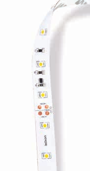 FLEXIBLE MODULE SINGLE SMD 50 LED IC IP20 Hochwertiges flexibles LED Modul Helle und farbstabile Lichtperformance Dauerhaft farbstabil dank integrierter Stromquelle Unkomplizierte Montage mittels