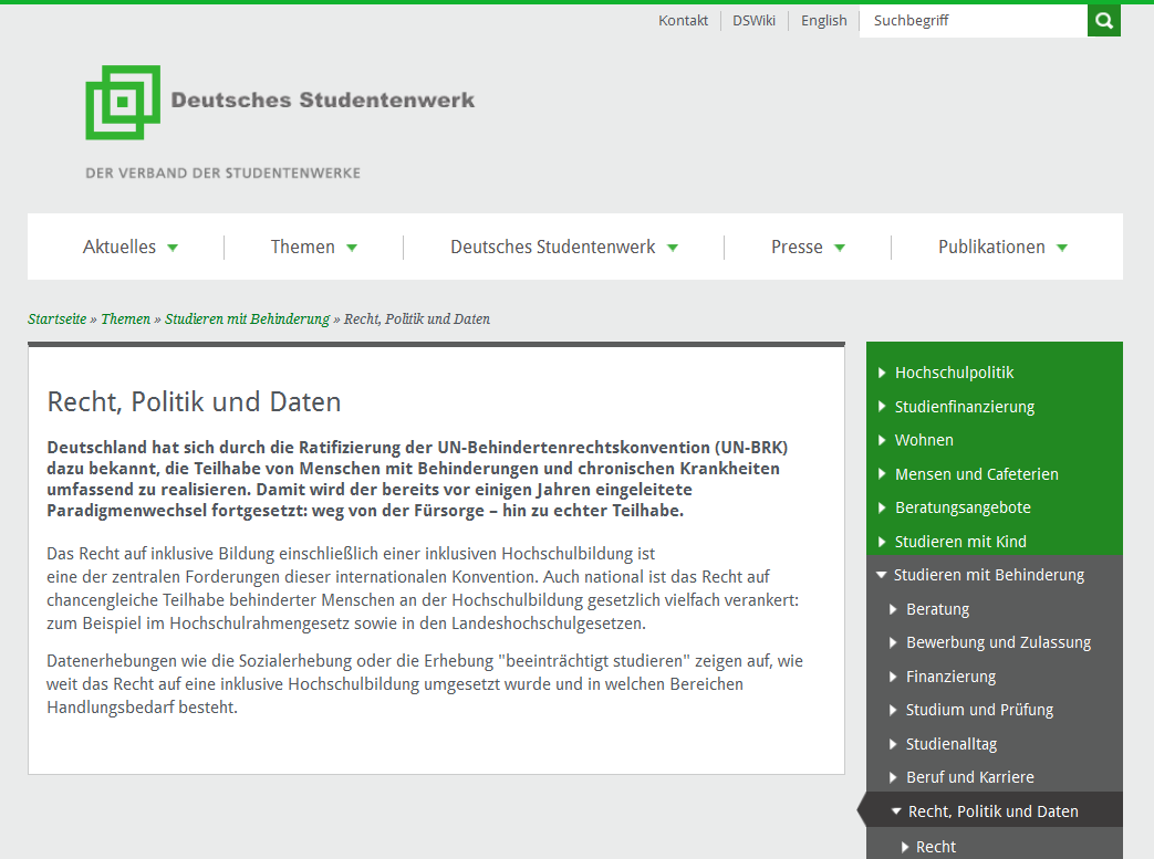 www.studentenwerke.
