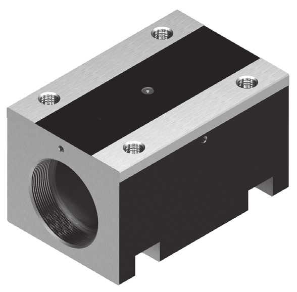104 Gewindetriebe Kugelgewindetriebe BASA Zubehör Mutterngehäuse MGA Mutterngehäuse MGA aus Aluminium sind geeignet für Muttern ZEM-E-S, ZEM-E-K und ZEM-E-A Für die Befestigung empfehlen wir