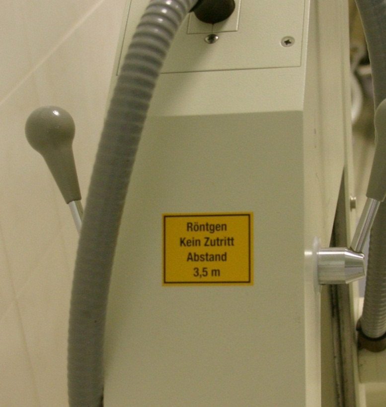 Ortsveränderliche Röntgengerätete Generelle Regel aufgrund