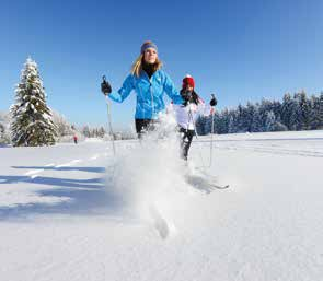 WINTER.WEGE. Ob Skaten, Langlaufen, Schifahren, Schneeschuhwandern oder eine romantische Pferdeschlittenfahrt, dem Wintervergnügen sind hier keine Grenzen gesetzt!
