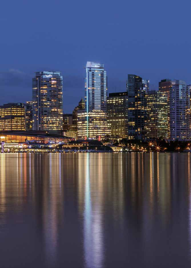 Fall Winter 2016 BE PART OF VIBRANT VANCOUVER Zwischen Bergen und Meer: Vancouver zählt zu den begehrtesten Städten weltweit.
