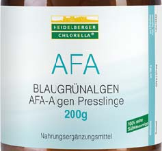 I Algenprodukte Außer unseren Chlorella Produkten bieten wir noch AFA