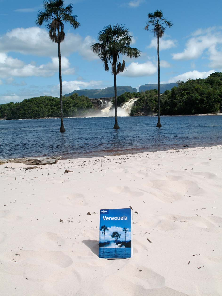 Canaima hat es nicht ganz zufällig auf die Titelseiten von Lonely Planet und Reise KnowHow gebracht (bei letzterem allerdings spiegelverkehrt das passte dem Layouter wohl