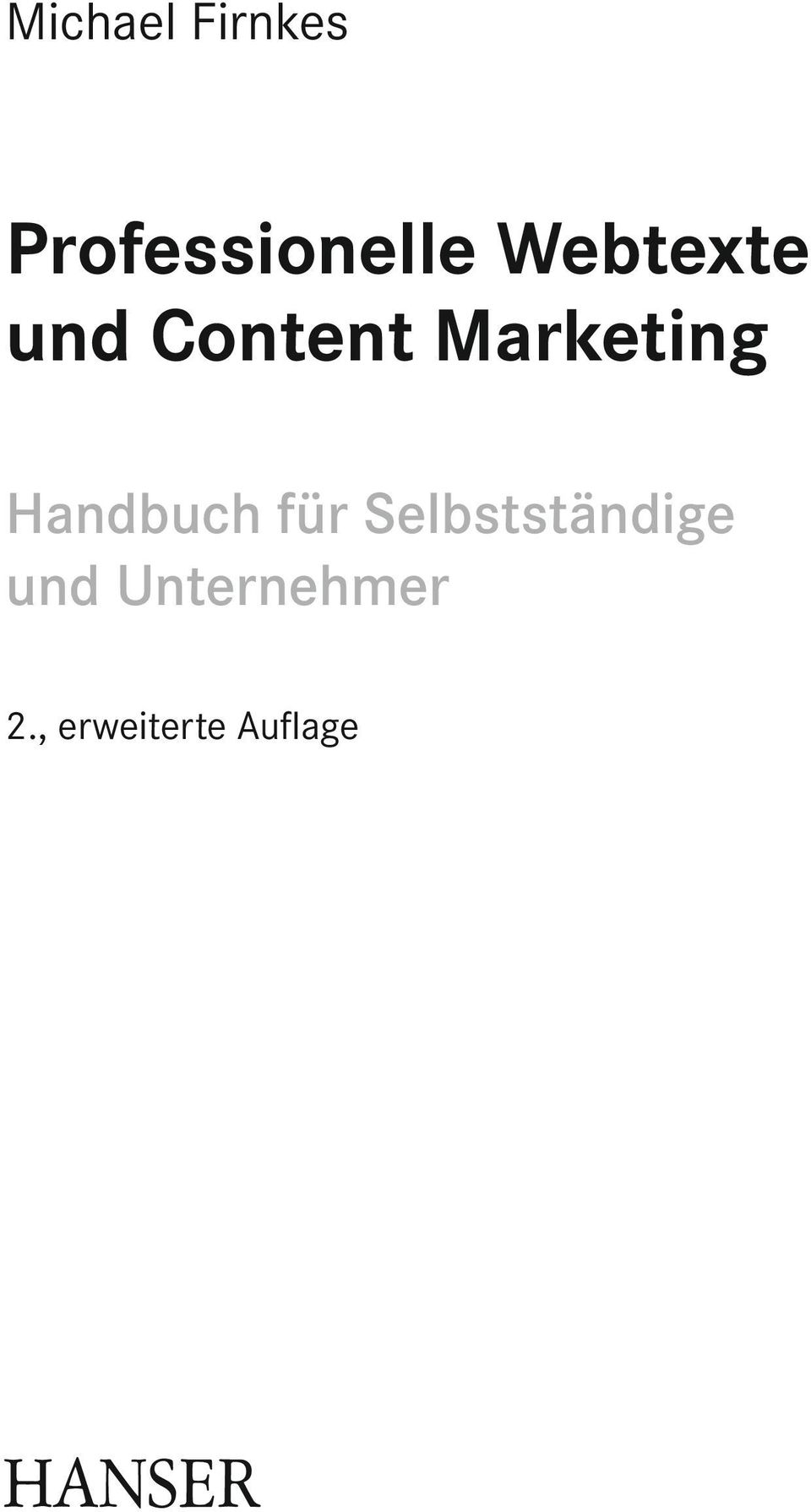 Handbuch für Selbstständige und