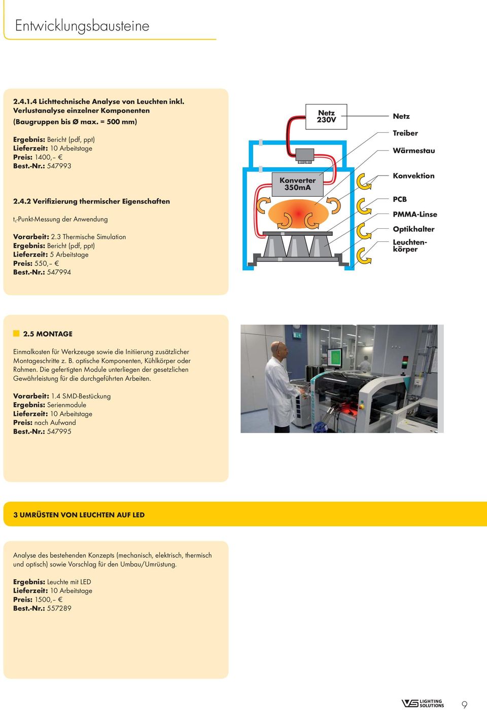 3 Thermische Simulation Ergebnis: Bericht (pdf, ppt) Lieferzeit: 5 Arbeitstage Preis: 550, Best.-Nr.