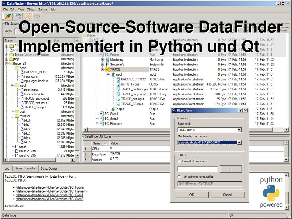 Software DataFinder