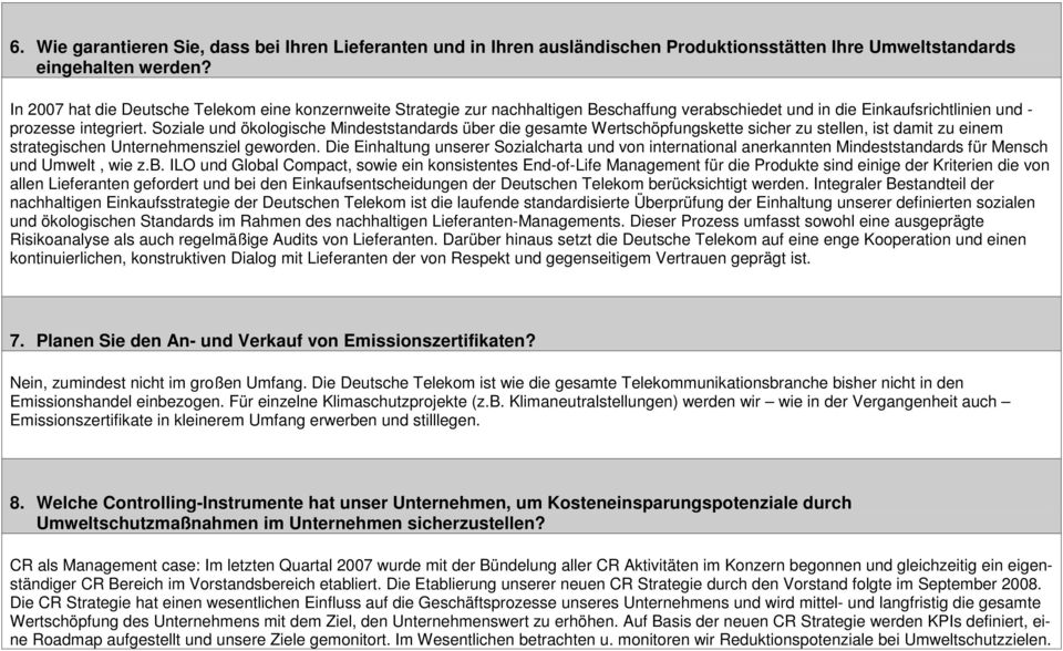 Soziale und ökologische Mindeststandards über die gesamte Wertschöpfungskette sicher zu stellen, ist damit zu einem strategischen Unternehmensziel geworden.