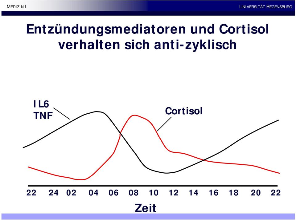 anti-zyklisch IL6 TNF Cortisol