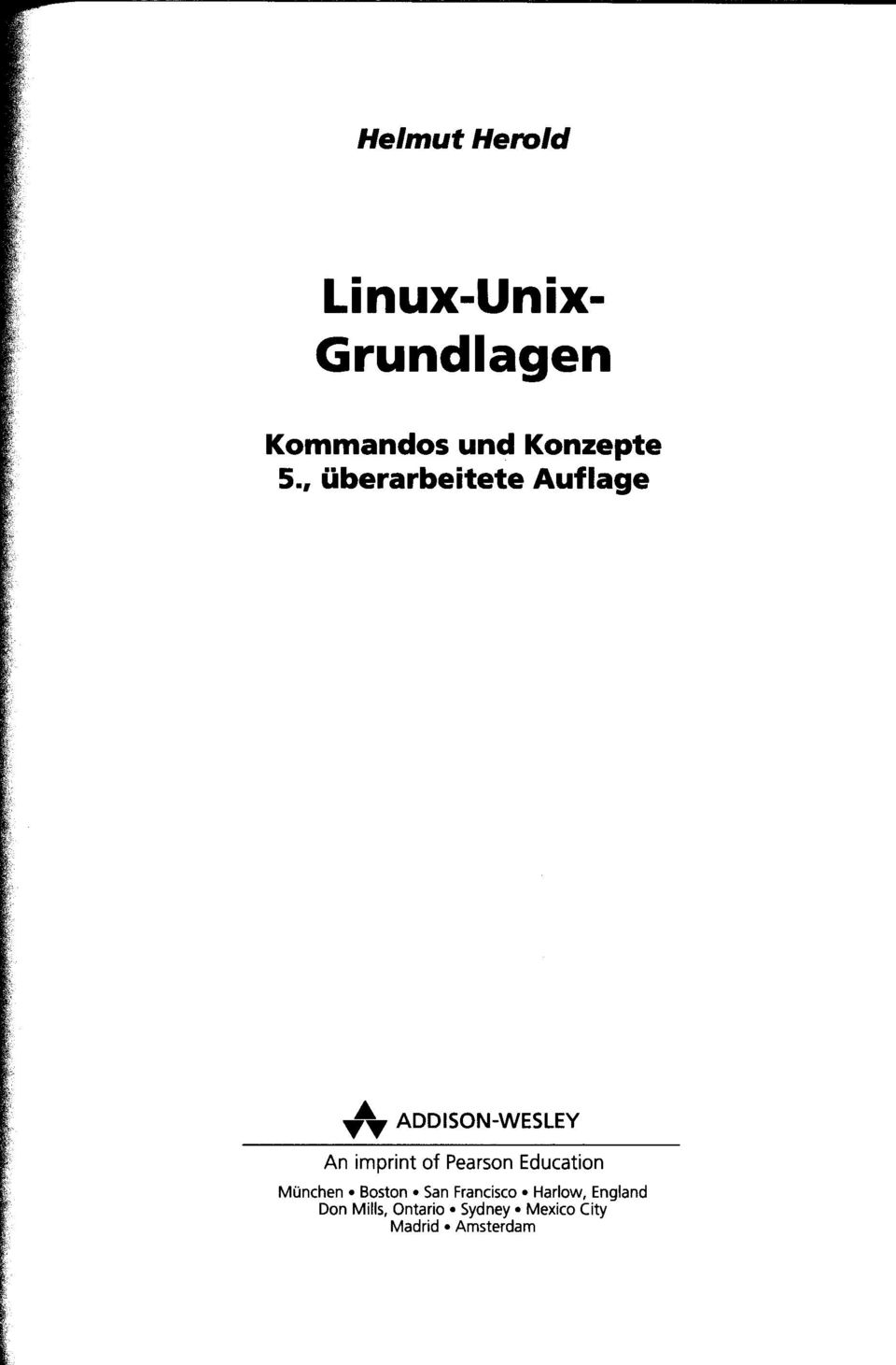 , überarbeitete Auflage ADDISON-WESLEY An imprint of